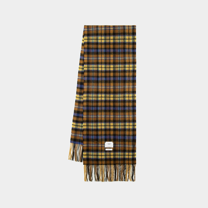 Ader Error Tartan 方格羊毛秋冬围巾