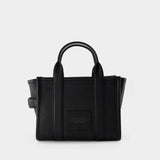 Marc Jacobs黑色皮质迷你托特包