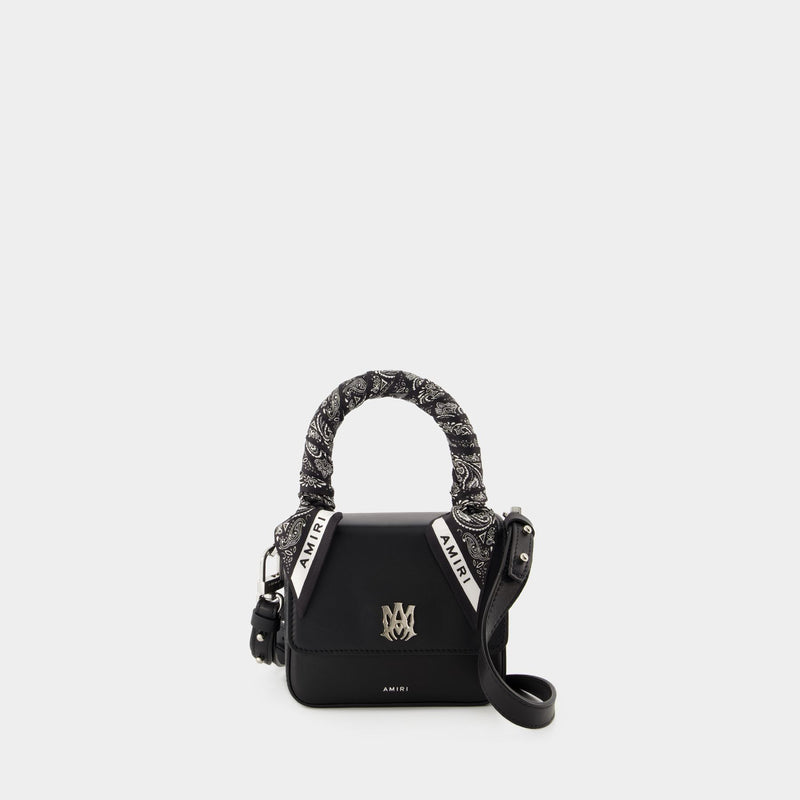 Micro Ma Bag - Amiri - Leather - Black