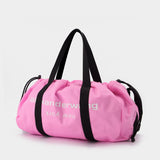 Primal Drawstring Duffle bag in Pink Nylon