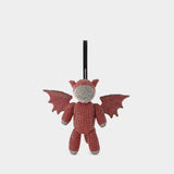 Beiress Dragon Wristlet 红色网眼手提袋