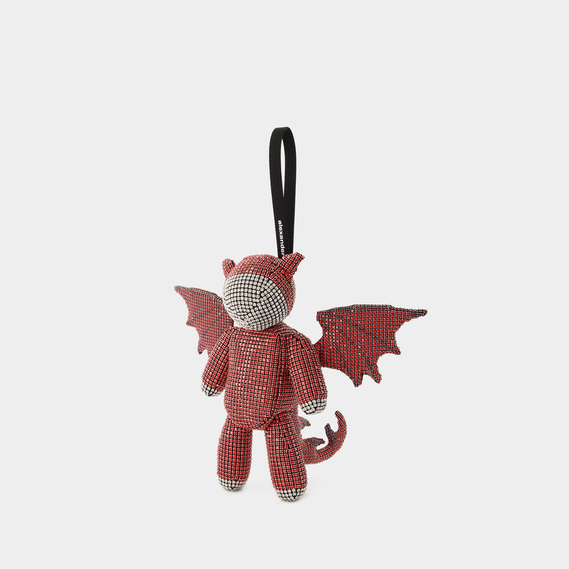 Beiress Dragon Wristlet 红色网眼手提袋
