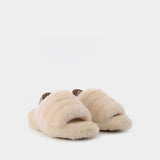 Fluff Yeah Mules - Ugg - Beige - Fur