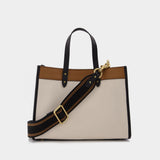 Field Tote 30 Tote Bag - Coach - Chalk Multi - Leather