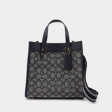 蔻驰Coach Signature Jacquard Field Tote托特包