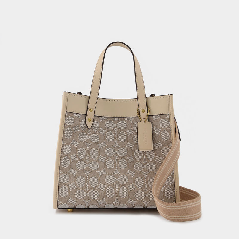 蔻驰Coach Signature Jacquard Field Tote托特包