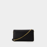 蔻驰 Coach Tabby Chain Crossbody Clutch 链条皮质酒神包