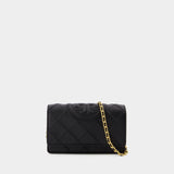 Fleming Soft Chain Crossbody - Tory Burch - Leather - Black