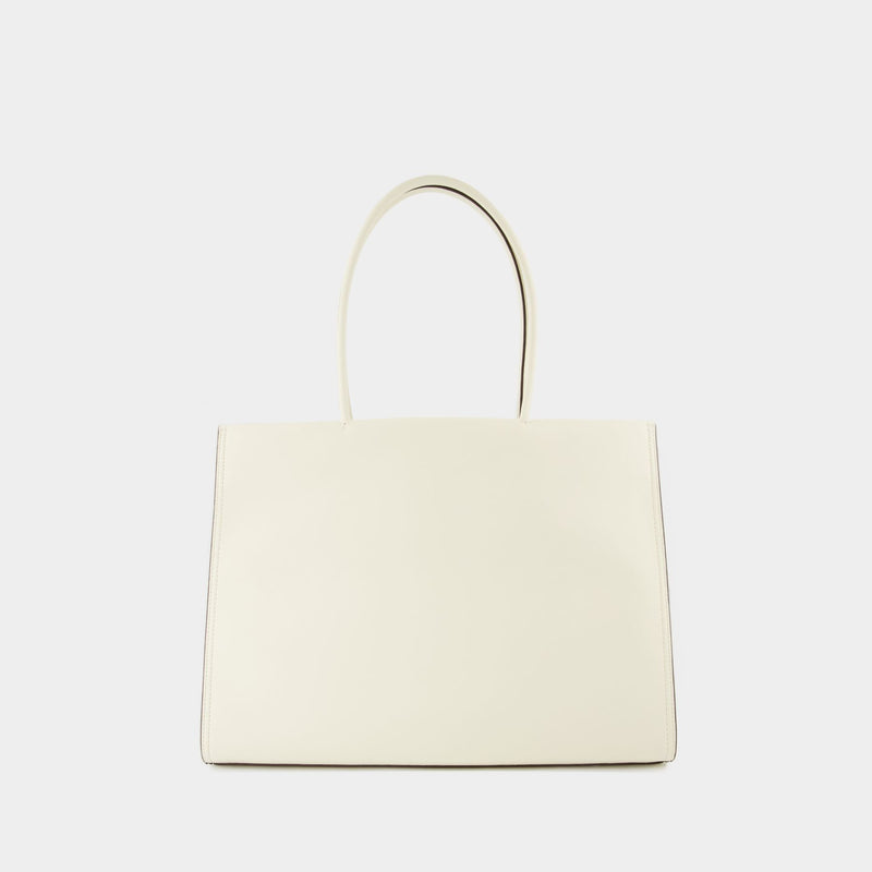 Eco Ella Tote Hobo Bag - Tory Burch - White - Vegan Leather