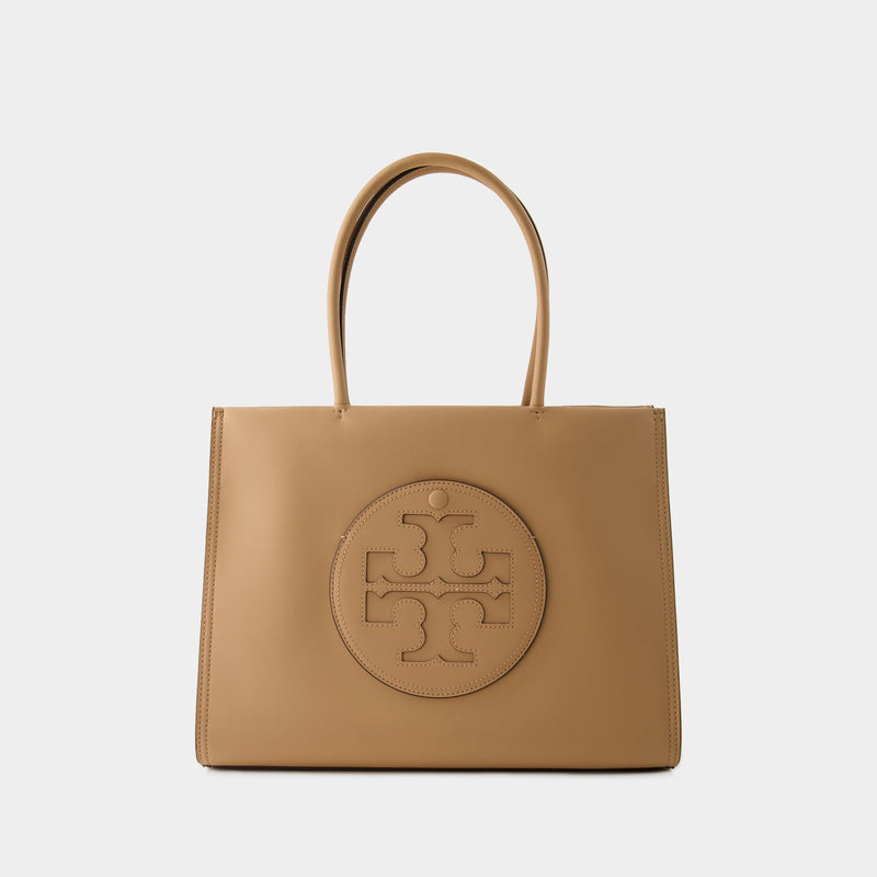 Tory Burch Ella浅沙色合成材料小号购物袋