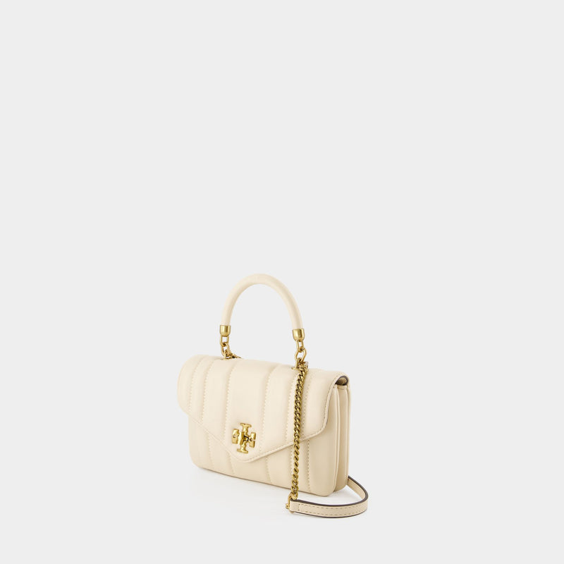 Kira Crossbody Bag - Tory Burch - Leather - Beige