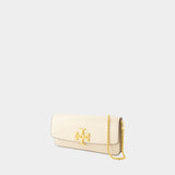 Eleanor Clutch Crossb ody - Tory Burch - Leather - Beige