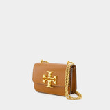 Eleanor 小号折叠包  Tory Burch 皮质  Whiskey 棕色