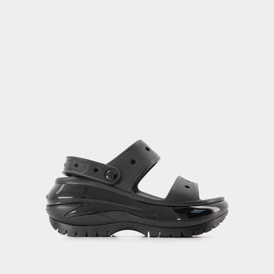 Classiques Mega Crush 黑色凉鞋