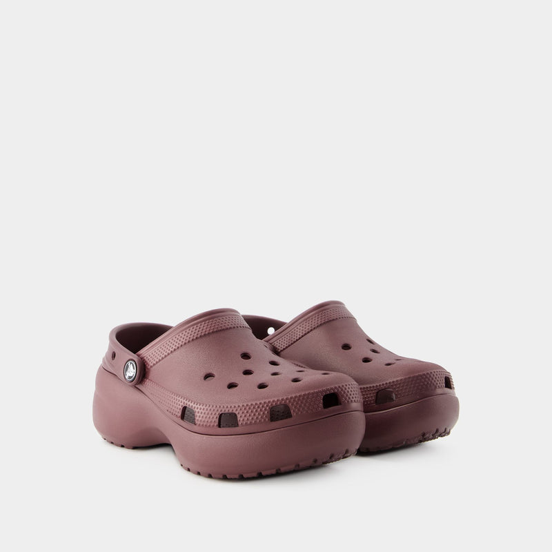Crocs Classic Platform 热塑塑胶洞洞鞋23新
