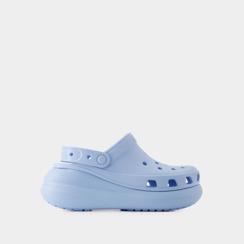 Crocs Classic Crush 蓝色热塑塑胶洞洞鞋 23新