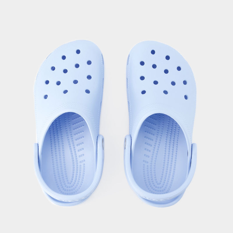 Crocs Classic 蓝色热塑塑胶洞洞鞋 23新