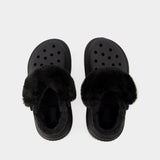 Crocs Stomp Lined 热塑塑胶加绒洞洞鞋