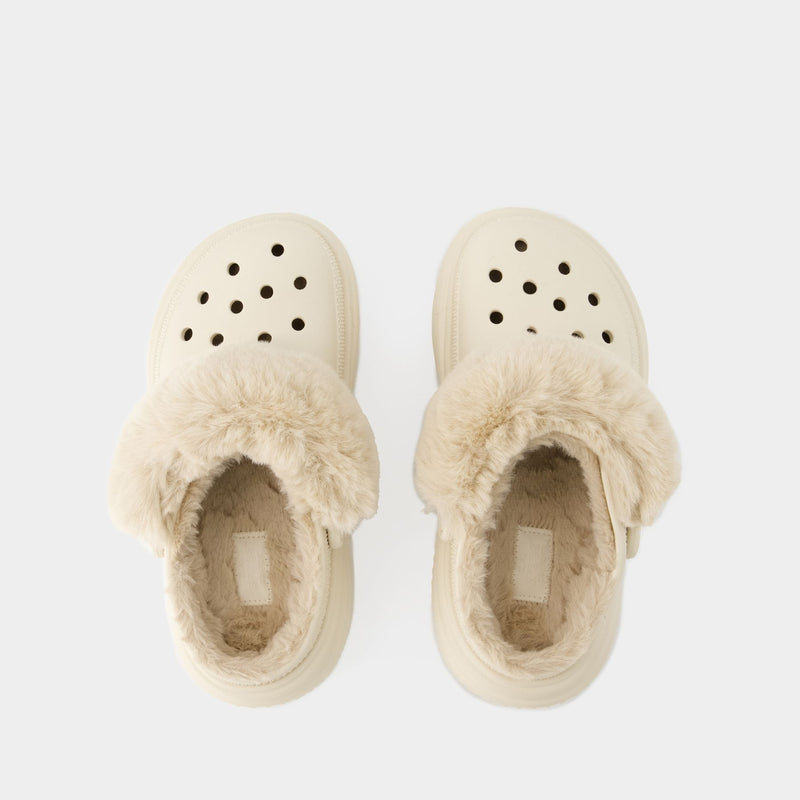 Crocs Stomp Lined 热塑塑胶加绒洞洞鞋