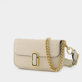 J Marc Mini Hobo Bag - Marc Jacobs -  Cloud White - Leather