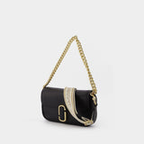 J Marc Mini Hobo Bag - Marc Jacobs -  Black - Leather