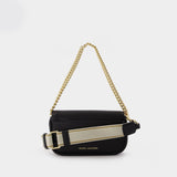 J Marc Mini Hobo Bag - Marc Jacobs -  Black - Leather