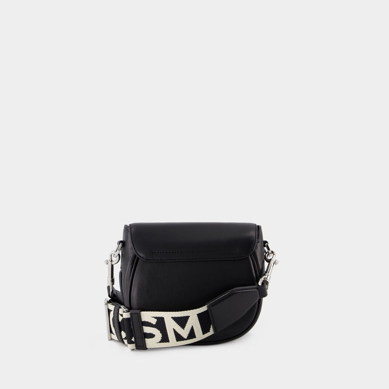 Marc JacobsSaddle黑色皮质小号包