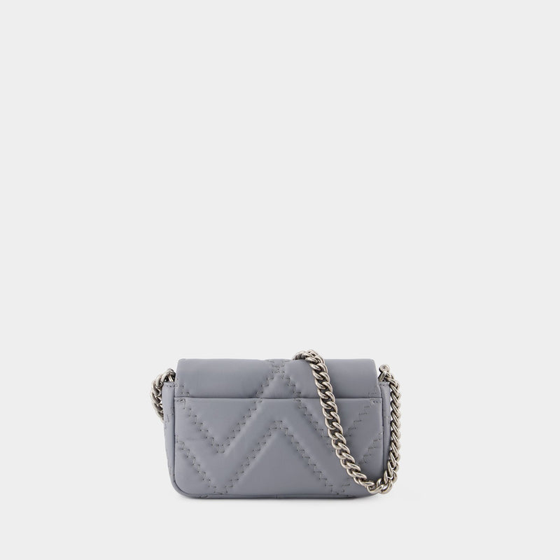 The Mini Shoulder Bag - Marc Jacobs - Leather - Grey