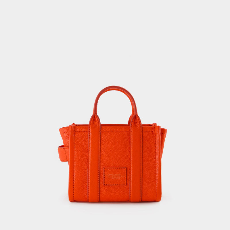 The Micro Tote Bag - Marc Jacobs - Leather - Orange