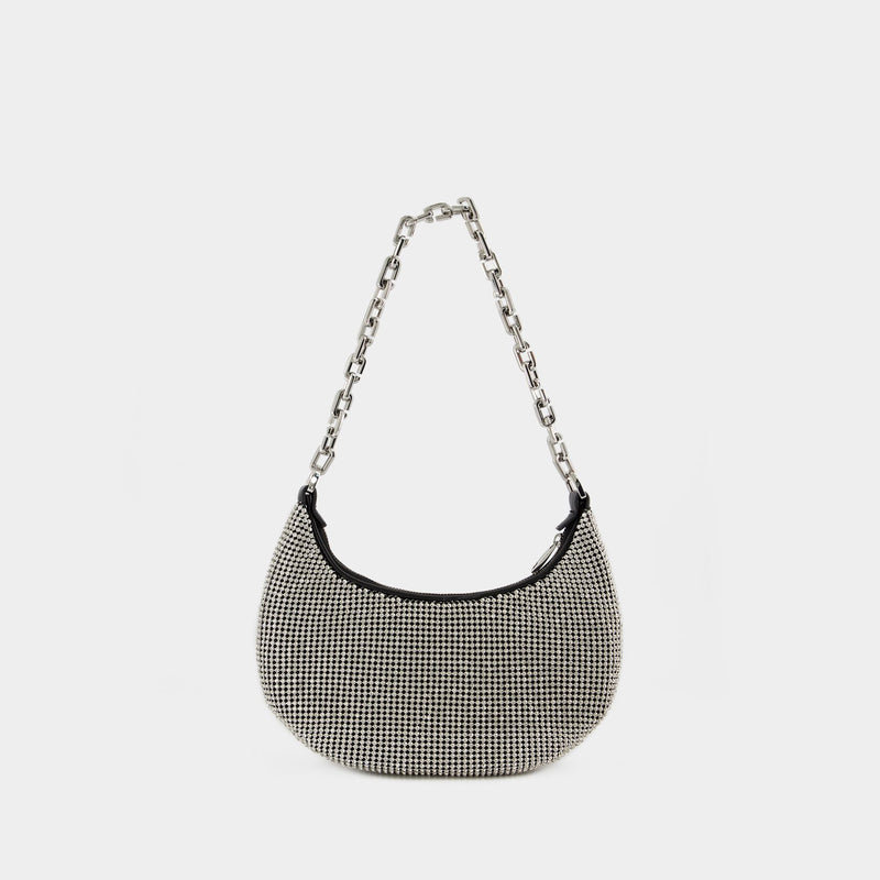 The Small Curve Shoulder Bag - Marc Jacobs - Mesh - Silver