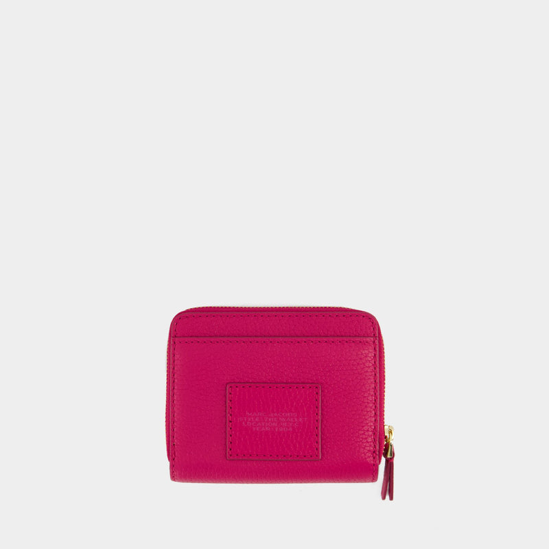 The Mini Compact Wallet - Marc Jacobs - Leather - Pink