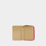 The Mini Compact Wallet - Marc Jacobs - Leather - Pink