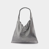 Pixel Tote 银色托特包