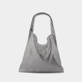 Pixel Tote 银色托特包