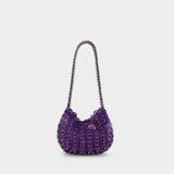 1969 Moon Hobo Bag - Paco Rabanne - Purple - Brass