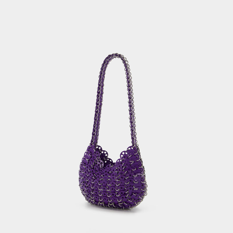 1969 Moon Hobo Bag - Paco Rabanne - Purple - Brass