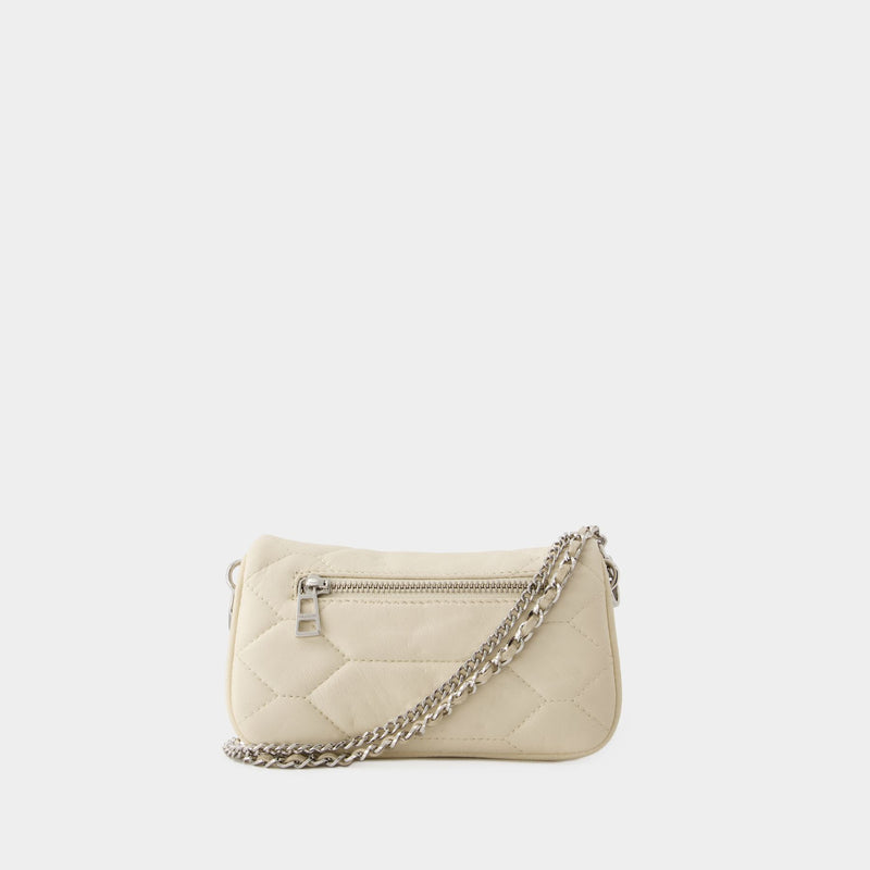 Hobo Rock Nano Bag - Zadig & Voltaire - Leather - White