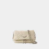 Hobo Rock Nano Bag - Zadig & Voltaire - Leather - White