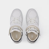 Zv1747 Mid Sneakers - Zadig & Voltaire - White - Leather