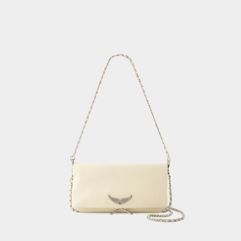 Rock Swing Your Wings Crossbody - Zadig & Voltaire - Leather - Beige