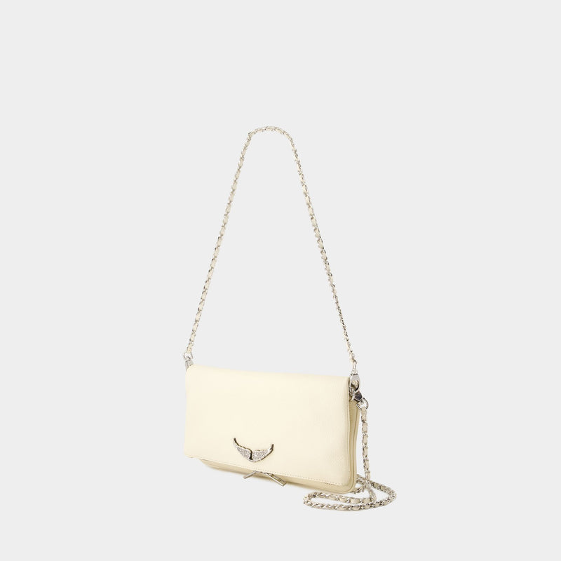 Rock Swing Your Wings Crossbody - Zadig & Voltaire - Leather - Beige