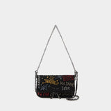 Rock Nano Strass Hobo Bag - Zadig & Voltaire - Leather - Black