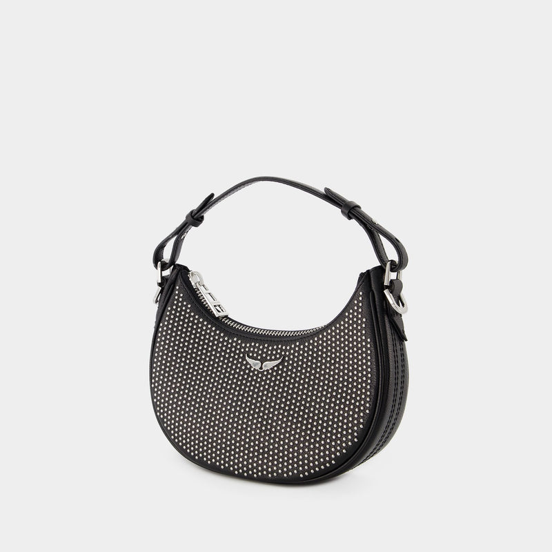 Moonrock Plumetis Hobo Bag - Zadig & Voltaire - Leather - Black