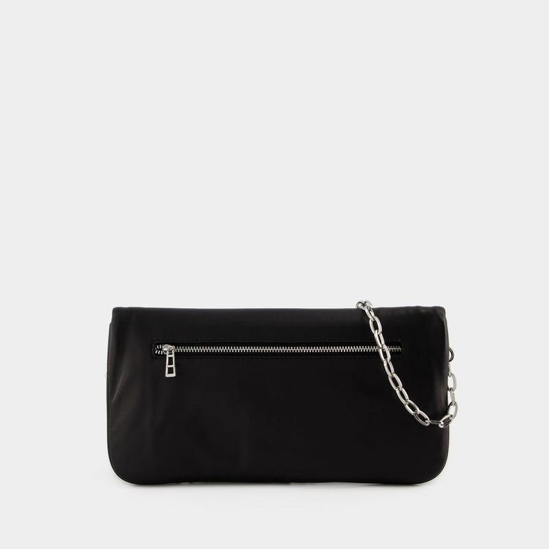 Rock Minimal Hobo Bag - Zadig & Voltaire - Leather - Black