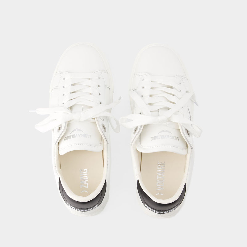 La Flash Sneakers - Zadig & Voltaire - Leather - White