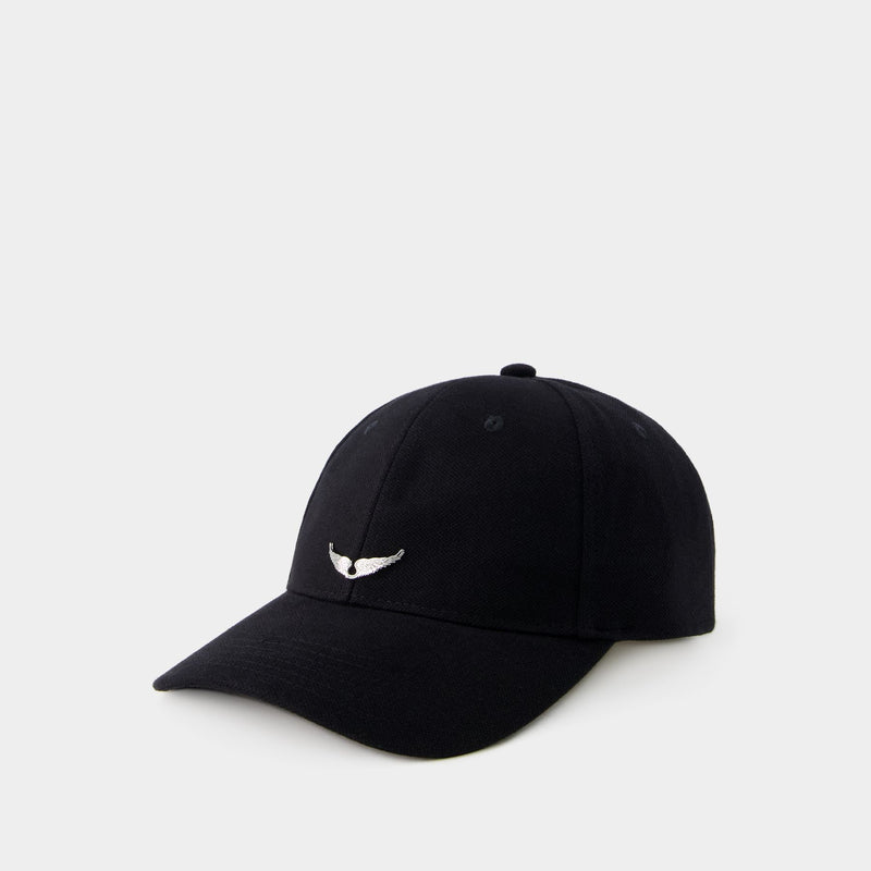 Cecilia Cap - Zadig & Voltaire - Cotton - Black