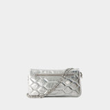 Rock Xl Meta Crossbody - Zadig & Voltaire - Leather - Silver