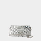 Rock Xl Meta Crossbody - Zadig & Voltaire - Leather - Silver