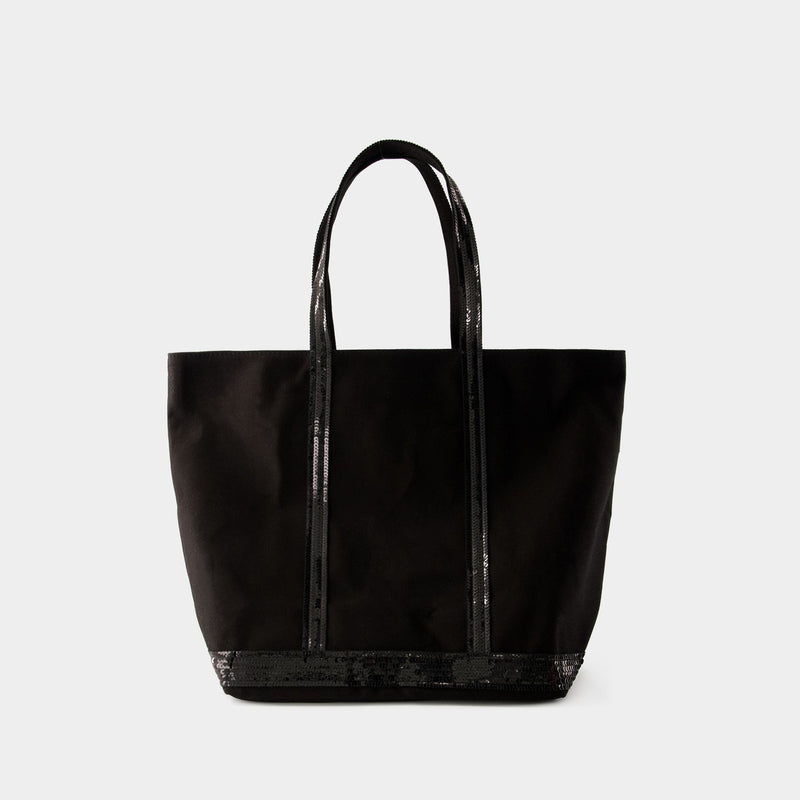 Cabas L Shopper Bag - Vanessa Bruno - Cotton - Black