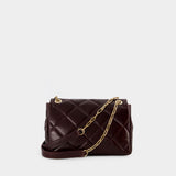 Moon Mm Bag - Vanessa Bruno - Leather - Chocolate